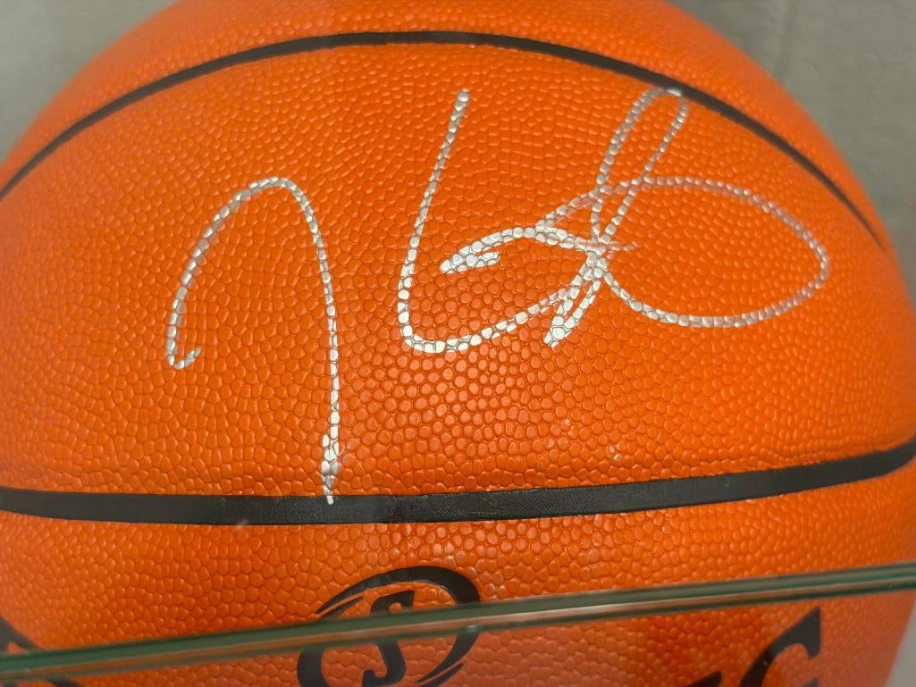 KEVIN DURANT 2X NBA CHAMPION AUTOGRAPHED BASKETBALL AUTHENTICATED BY SPORTS GALLERY - 3