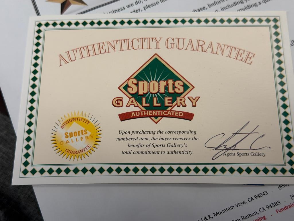 KEVIN DURANT 2X NBA CHAMPION AUTOGRAPHED BASKETBALL AUTHENTICATED BY SPORTS GALLERY - 7