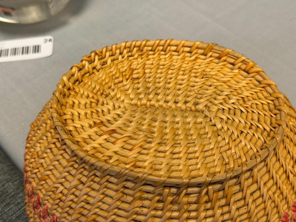 20TH CENTURY WASHOE /PAIUTE NATIVE AMERICAN BASKET - 6
