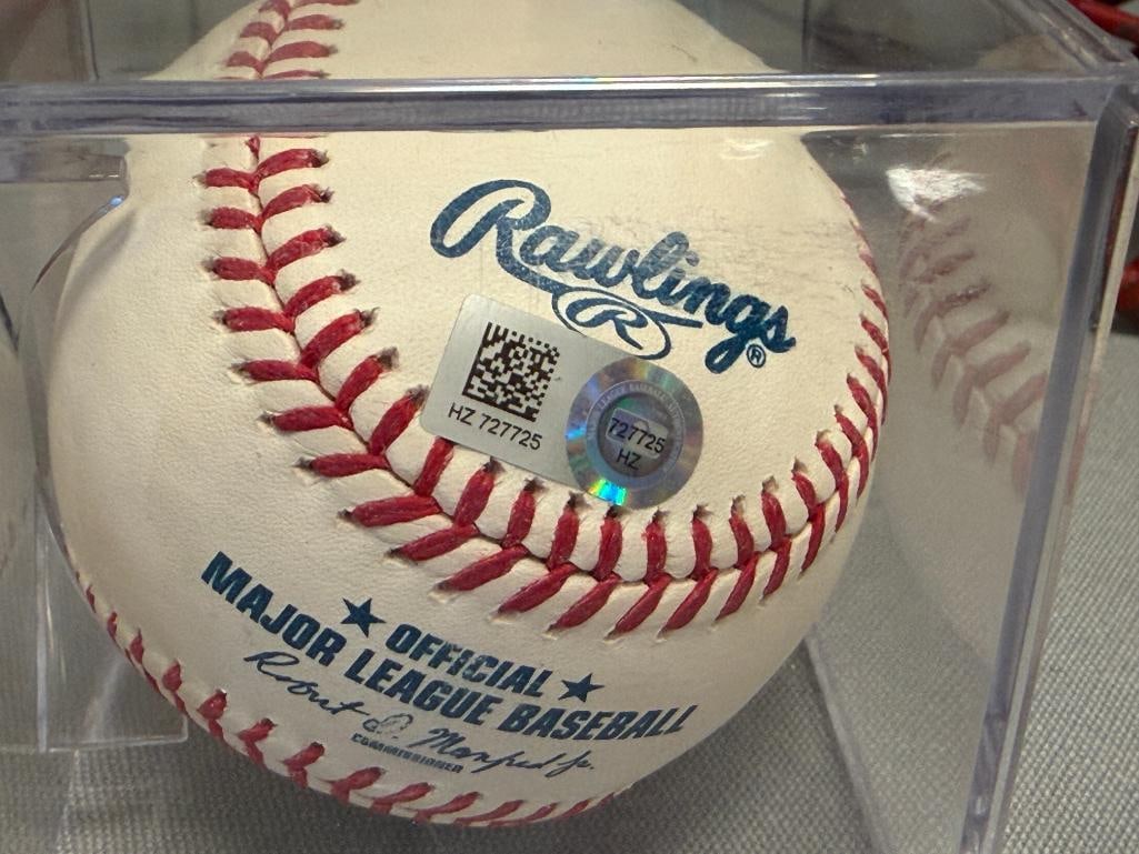 BRUCE BOCHEY FORMER BASEBALL PLAYER AND MANAGER AUTOGRAPHED BASEBALL MLB AUTHENTICATED - 4