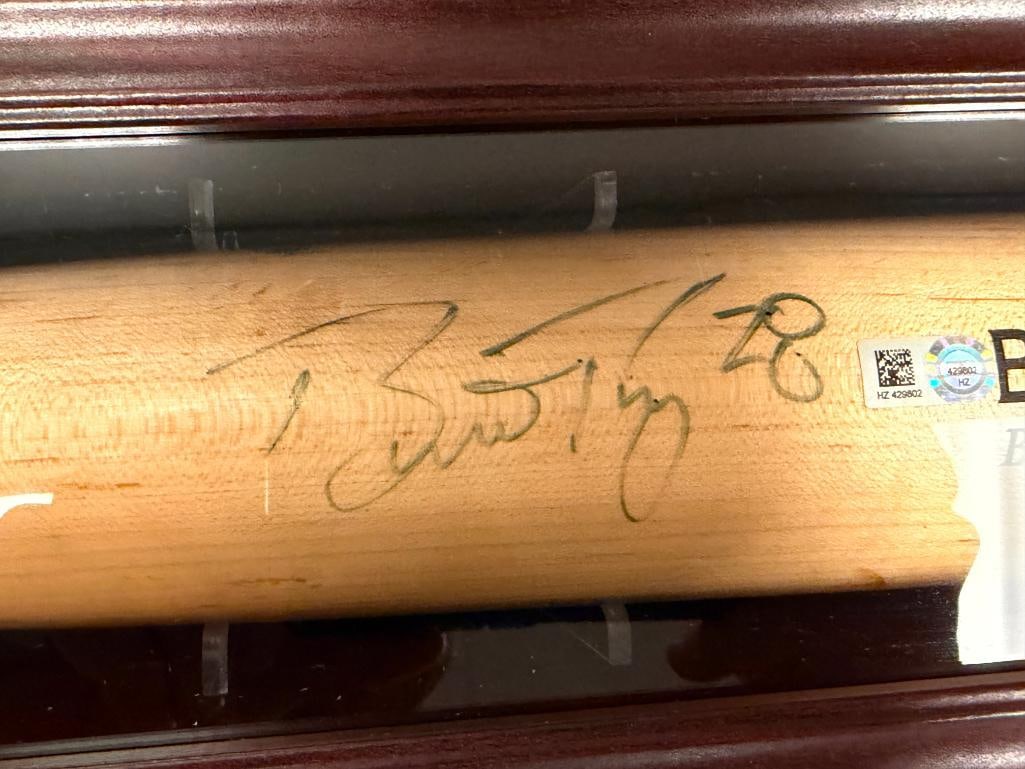 MARUCCI WOODEN BAT HAND CRAFTED FOR AND AUTOGRAPHED BY BUSTER POSEY MLB AUTHENTICATED - 4