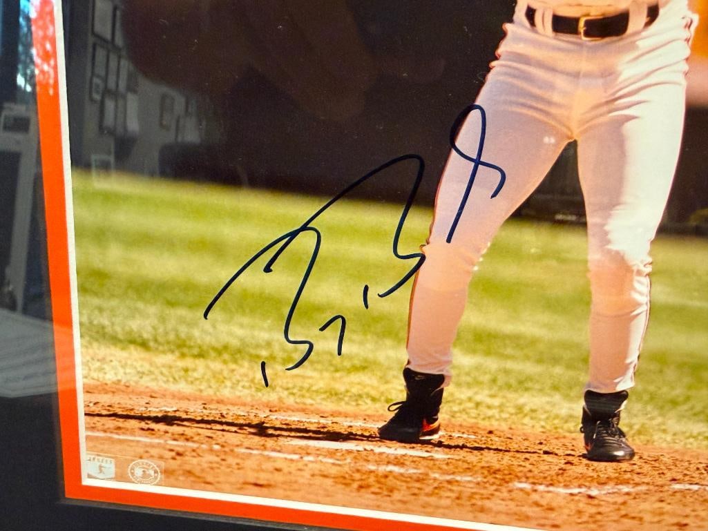 BARRY BONDS AUTOGRAPHED COLOR PHOTOGRAPH ALL STAR COLLECTORS CLUB AUTHENTICATED - 4
