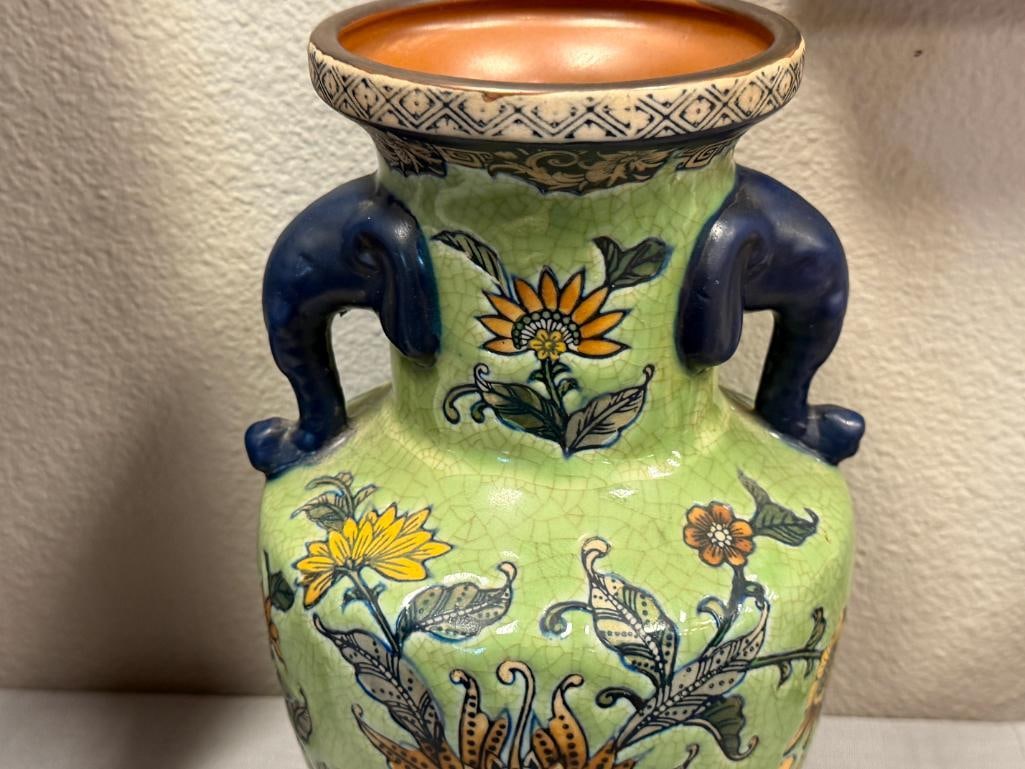 BAUM BROTHERS FORMALITIES DECORATIVE CERAMIC VASE - 2
