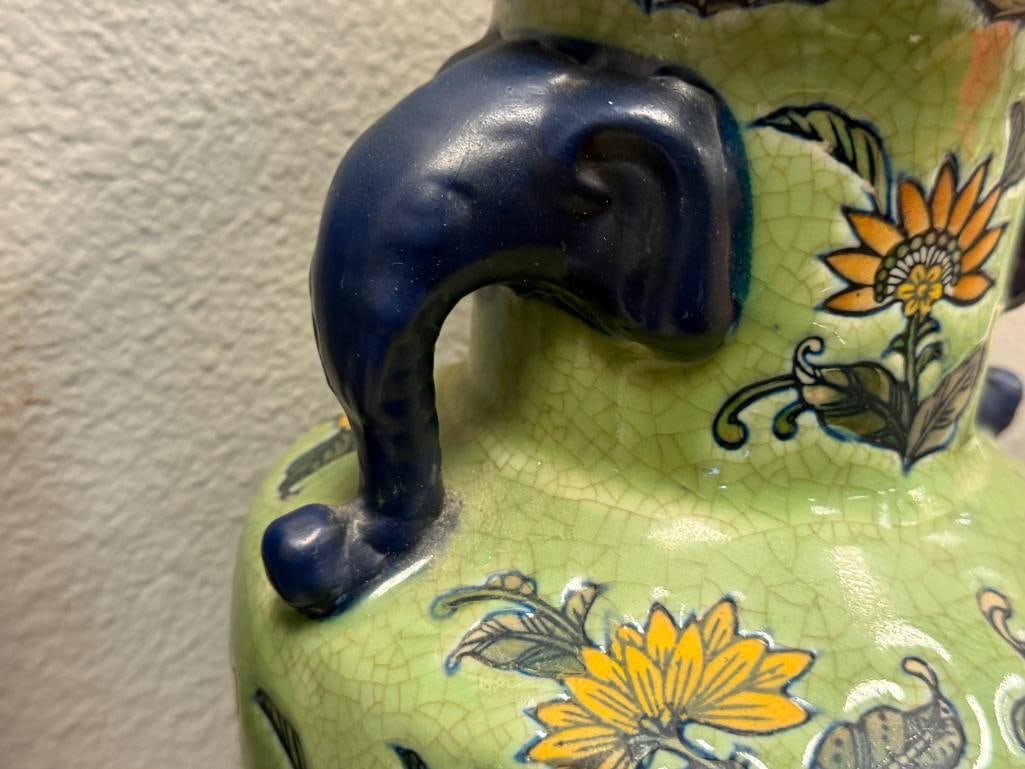 BAUM BROTHERS FORMALITIES DECORATIVE CERAMIC VASE - 3