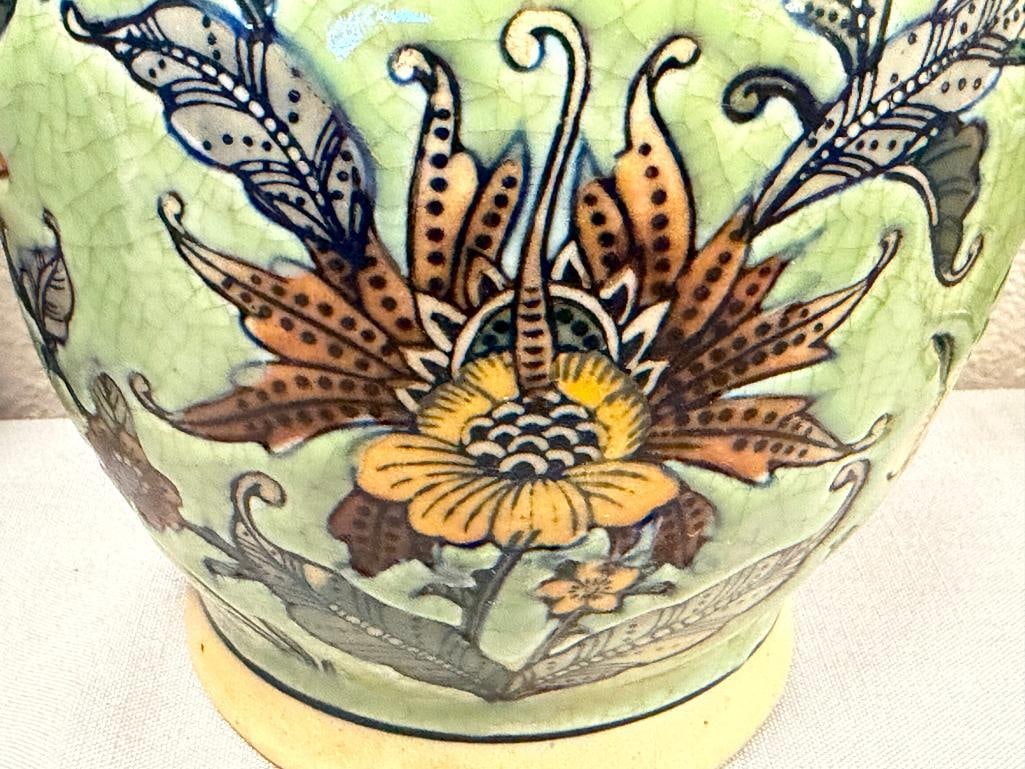 BAUM BROTHERS FORMALITIES DECORATIVE CERAMIC VASE - 5