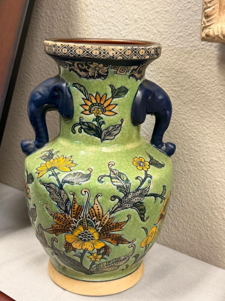 BAUM BROTHERS FORMALITIES DECORATIVE CERAMIC VASE - 6