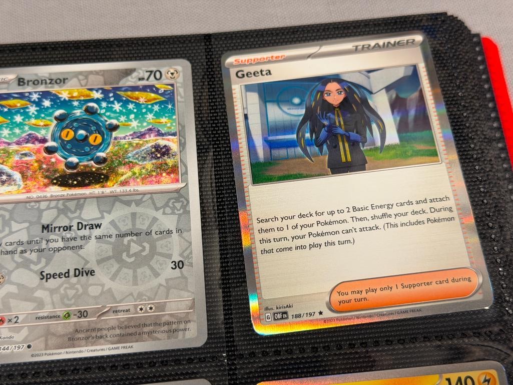 2014-2023 POKEMON TRADING CARDS ALL HOLOGRAM / FOIL CARDS TOTAL OF 218 CARDS - 6