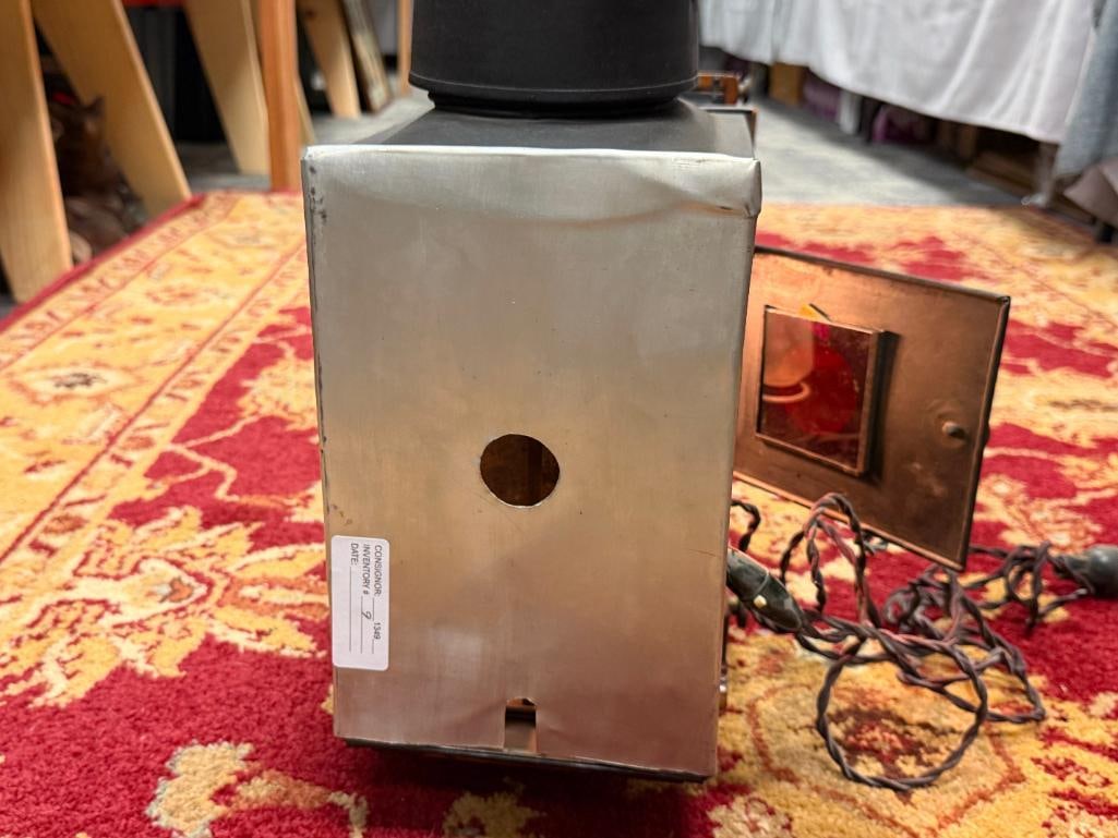 ANTIQUE MAGIC PROJECTOR / LANTERN CIRCA 19TH CENTURY POSSIBLY FRENCH MADE - 14
