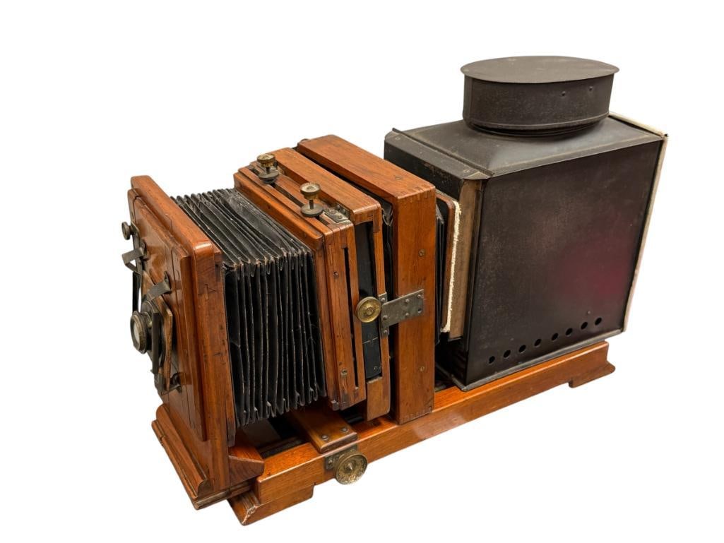 ANTIQUE MAGIC PROJECTOR / LANTERN CIRCA 19TH CENTURY POSSIBLY FRENCH MADE (1 of 15)