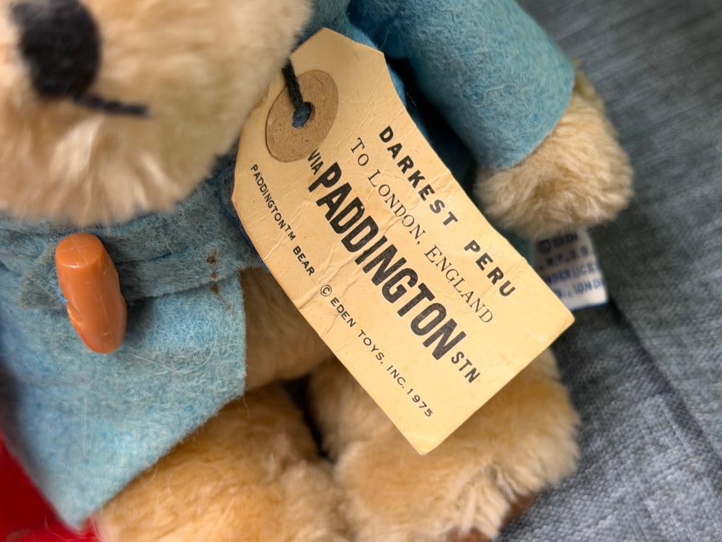 EDEN TOYS INC. DARKEST PERU PADDINGTON BEARS TOTAL OF THREE - 9
