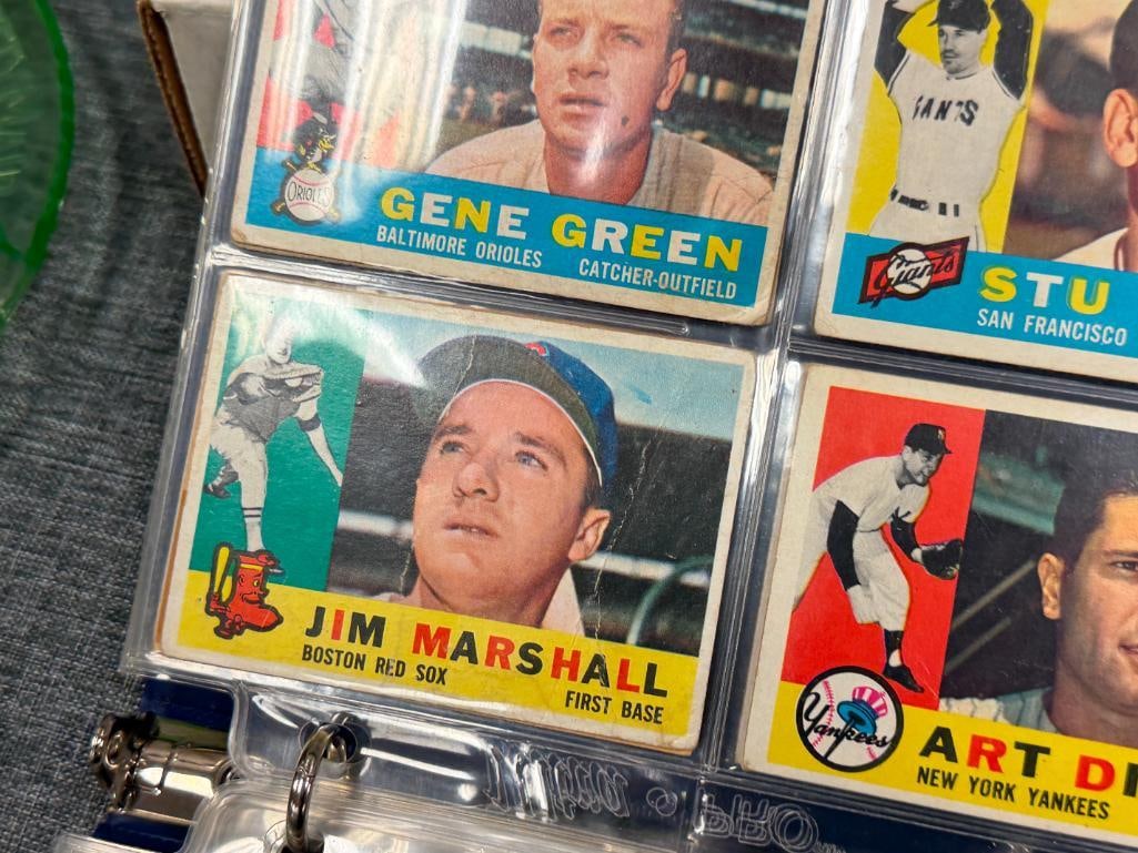 1960 TOPPS BASEBAL CARD SET CURT FLOOD, HARMON KILLEBREW, ORIOLES TEAM, WES COVINGTON, ROY SIEVERS - 11
