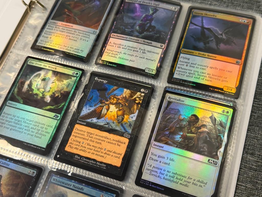 1995 - 2024 MAGIC THE GATHERING FANTASY TRADING CARDS INCLUDES VINTAGE AND HOLO / FOIL CARDS - 2