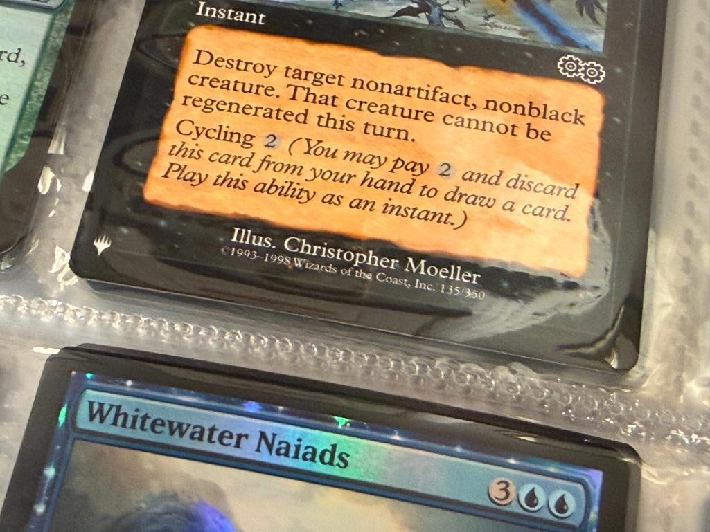 1995 - 2024 MAGIC THE GATHERING FANTASY TRADING CARDS INCLUDES VINTAGE AND HOLO / FOIL CARDS - 5