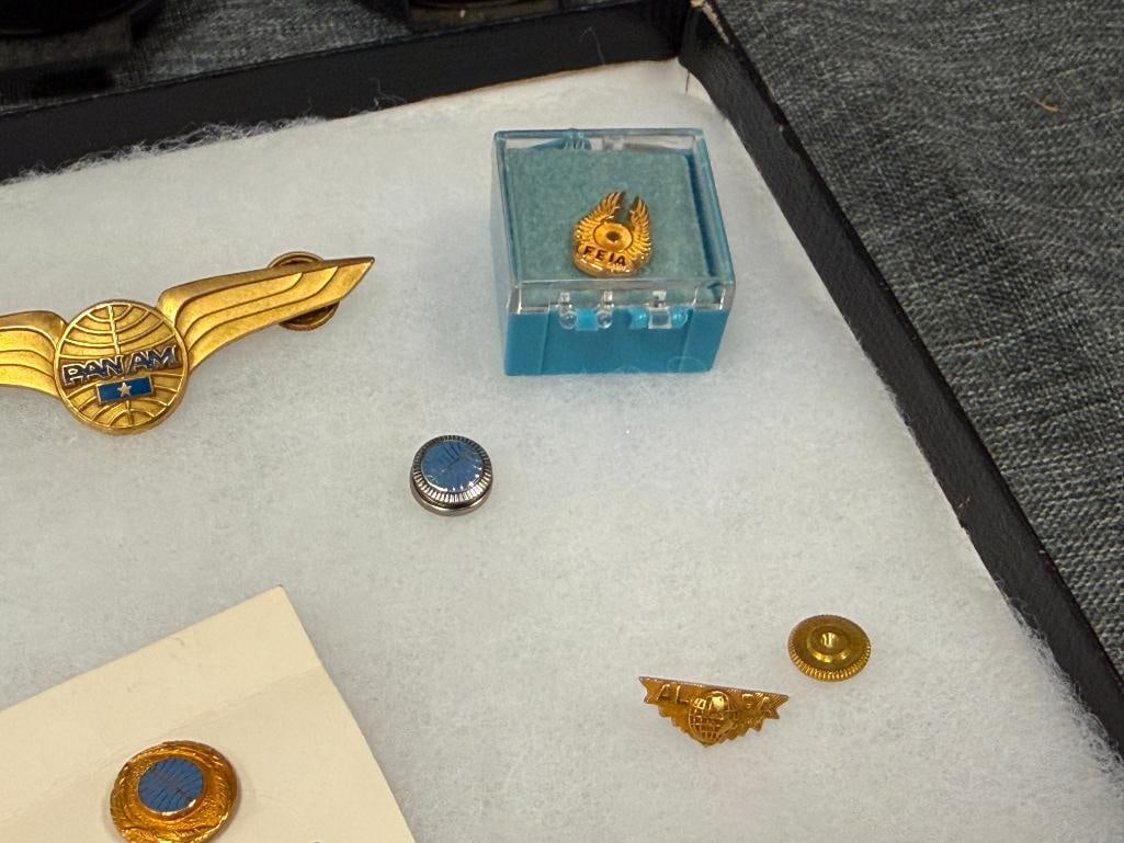 VINTAGE PANAM AIRLINES BUTTONS AND WINGS - 4