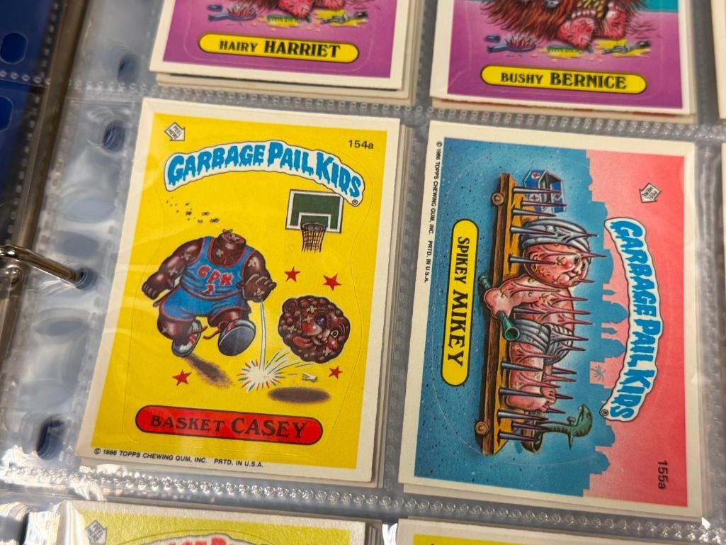 1985 - 1987 GARBAGE PAIL KIDS SERIES 1-12 COLLECTOR STICKER CARDS PLUS EVIL EDDIE CARD - 10