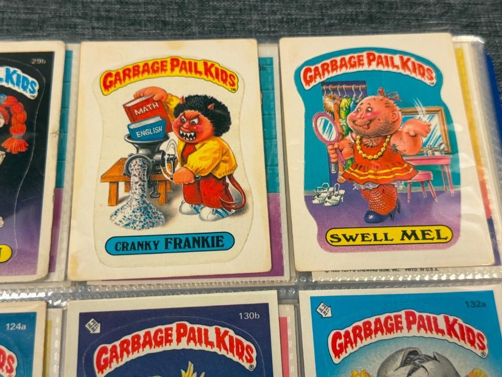 1985 - 1987 GARBAGE PAIL KIDS SERIES 1-12 COLLECTOR STICKER CARDS PLUS EVIL EDDIE CARD - 15