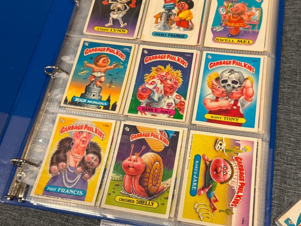 1985 - 1987 GARBAGE PAIL KIDS SERIES 1-12 COLLECTOR STICKER CARDS PLUS EVIL EDDIE CARD - 4