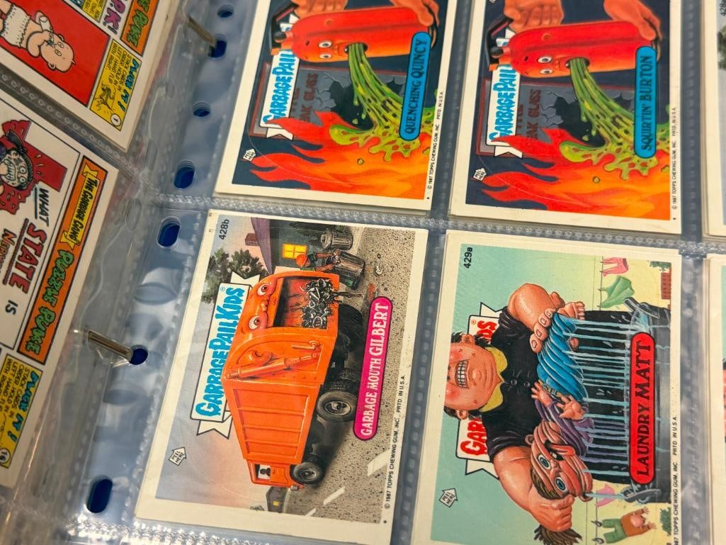 1985 - 1987 GARBAGE PAIL KIDS SERIES 1-12 COLLECTOR STICKER CARDS PLUS EVIL EDDIE CARD - 6