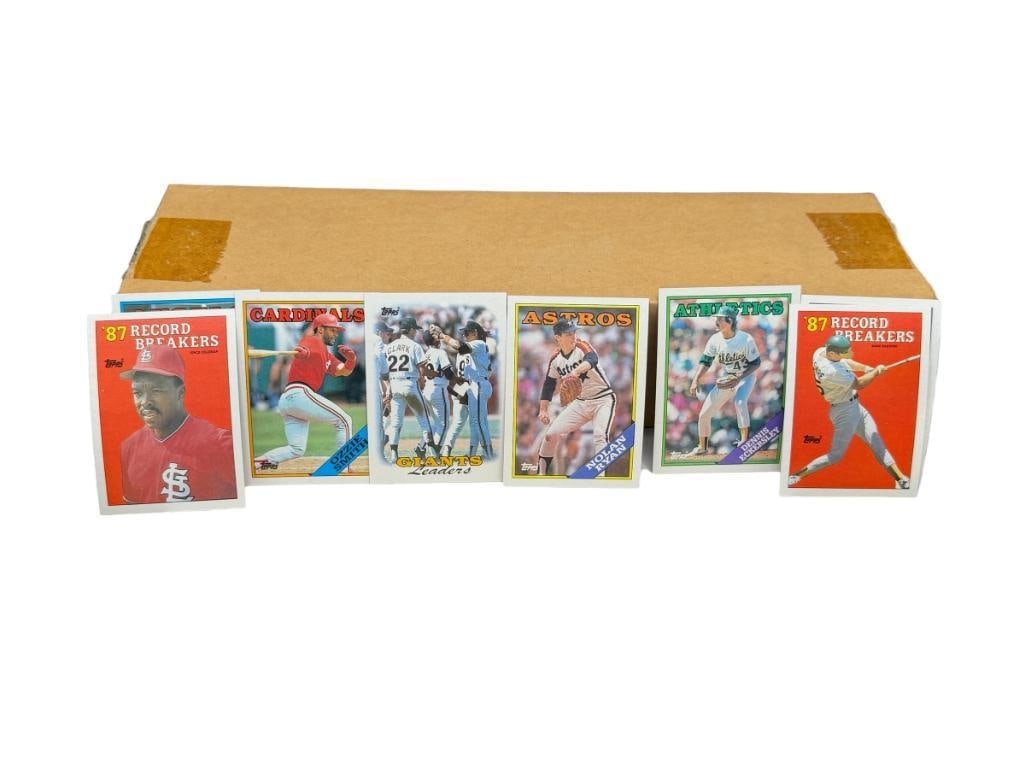 1988 TOPPS BASEBALL CARD COMPLETE SET FEATURING NOLAN RYAN, TOM GLAVINE MARK MCGWIRE, AND MORE (1 of 16)