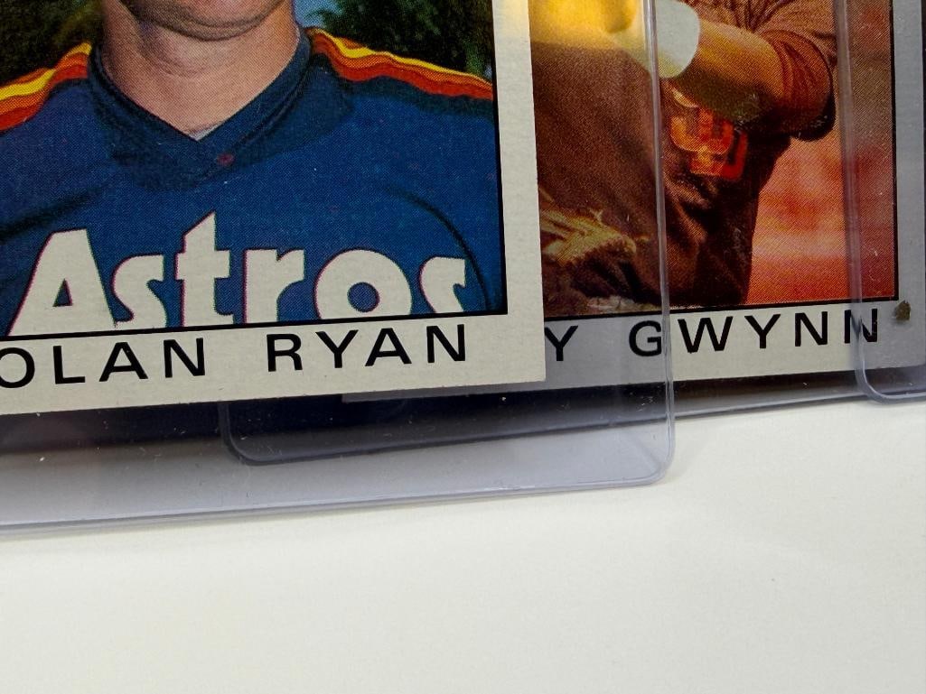 1986 TOPPS BASEBALL CARD SET FEATURING NOLAN RYAN, PETE ROSE, TONY GWYNN, AND MORE - 7