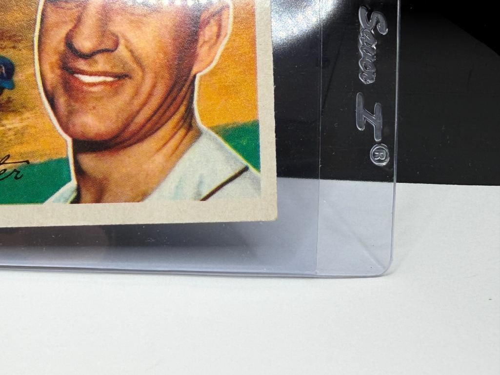 1956 TOPPS #109 ENOS SLAUGHTER BASEBALL CARD - 4