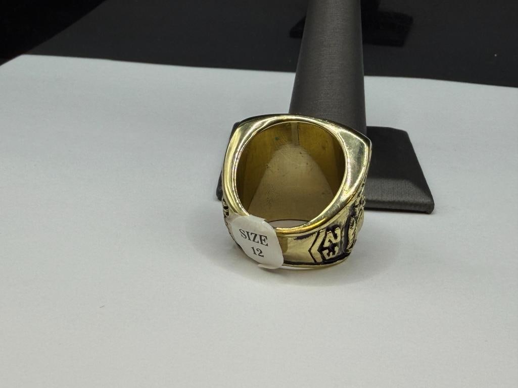 1993 CHICAGO BULLS MICHAEL JORDAN NBA CHAMPIONSHIP REPLICA RING - 5