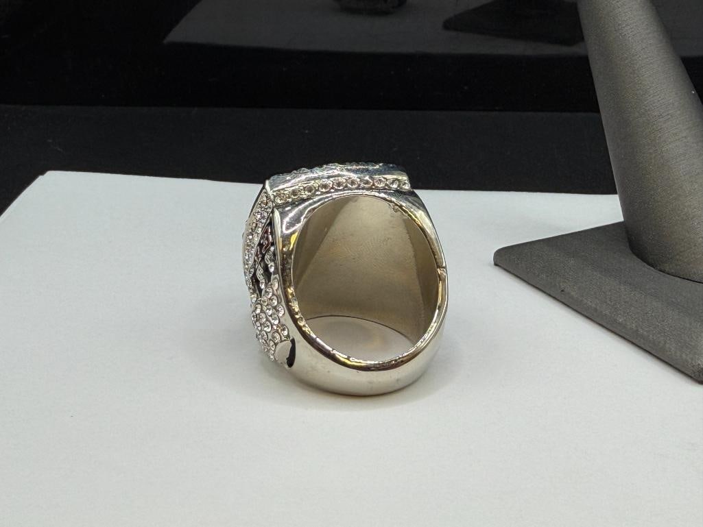 2013 CHICAGO BLACKHAWKS JONATHAN TOEWS NHL STANLEY CUP CHAMPIONSHIP REPLICA RING - 5