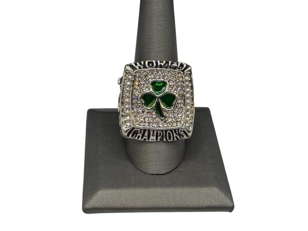 2008 BOSTON CELTICS KEVIN GARNETT NBA CHAMPIONSHIP REPLICA RING (1 of 5)