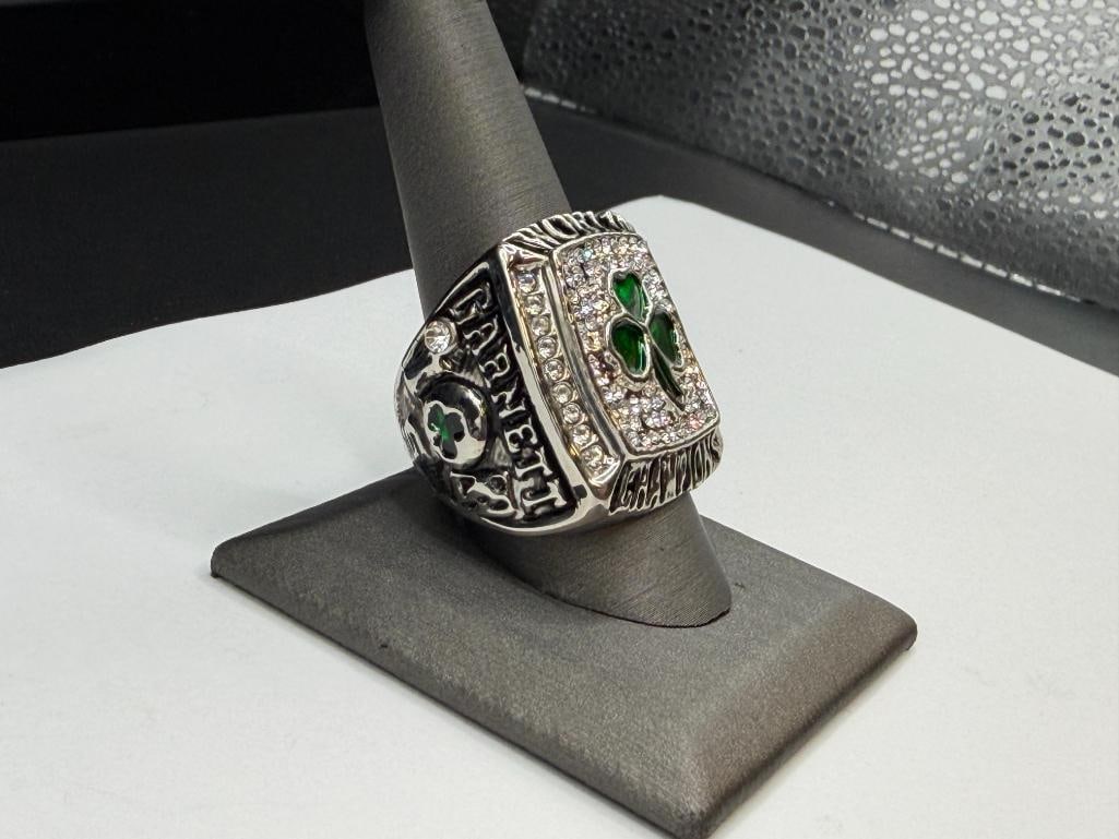 2008 BOSTON CELTICS KEVIN GARNETT NBA CHAMPIONSHIP REPLICA RING - 2