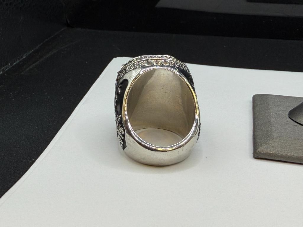 2015 OHIO STATES BUCKEYES EZEKIEL ELLIOTT NCAA COLLEGE CHAMPIONSHIP REPLICA RING - 5