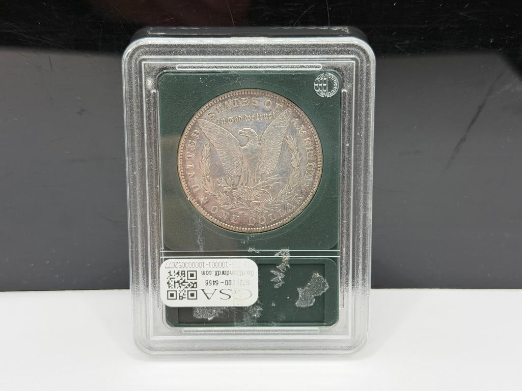 1891-CC U.S. MORGAN SILVER DOLLAR - 5