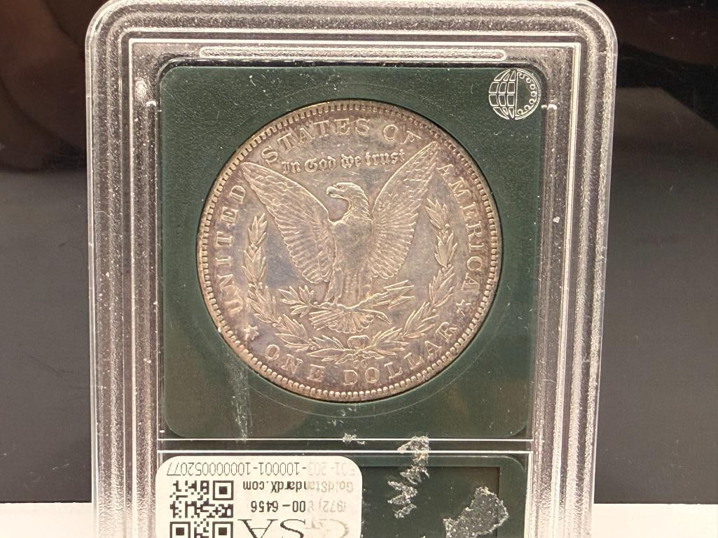 1891-CC U.S. MORGAN SILVER DOLLAR - 6