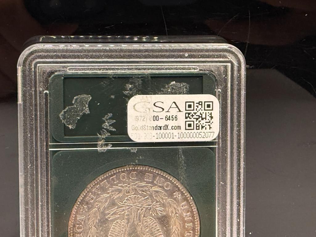 1891-CC U.S. MORGAN SILVER DOLLAR - 9