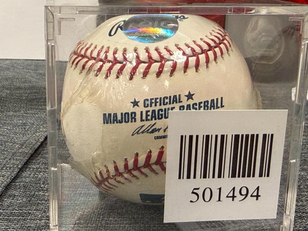 JAKE PEAVY FORMER BASEBALL PLAYER AUTOGRAPHED BASEBALL LOJO AUTHENTICATED - 3