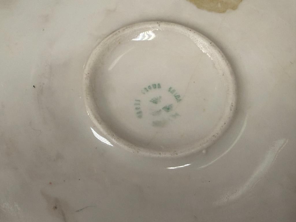 FOUR VINTAGE CHILDRENS BABY BOWLS WEDGWOOD, BUFFALO POTTERY, H & CO. BAVARIA, AND CROWN CHINA` - 6