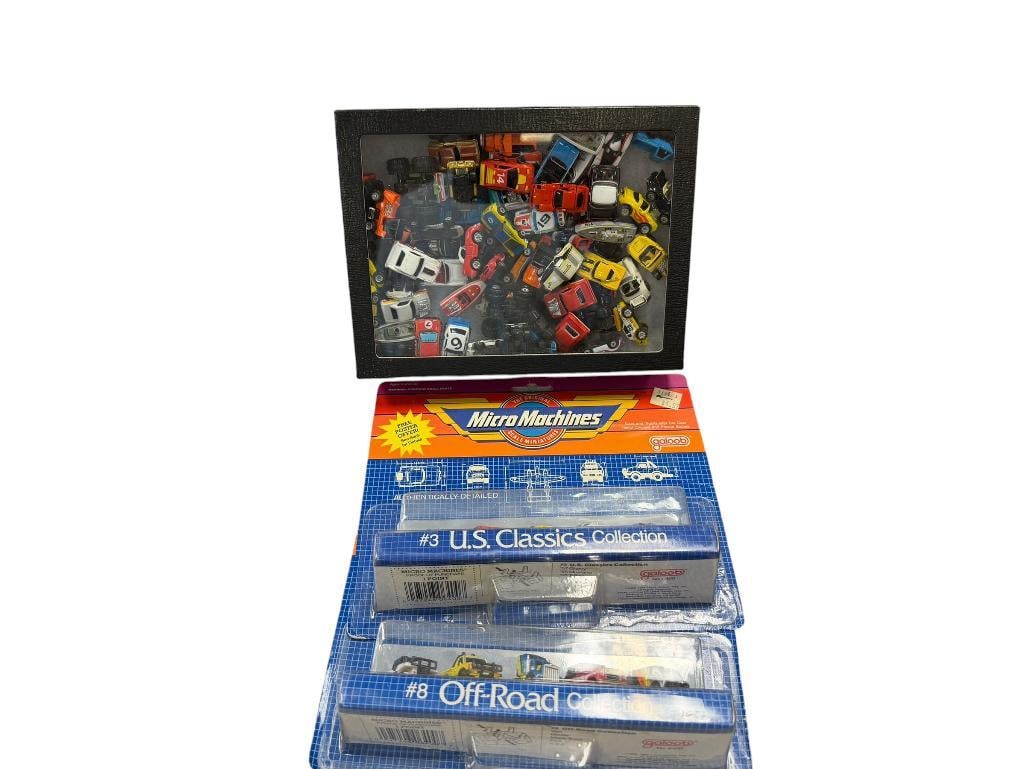 MICRO MACHINES BY GALOOB SETS AND DOZENS OF MISC. MICRO MACHINES CARS AND PLANES (1 of 14)