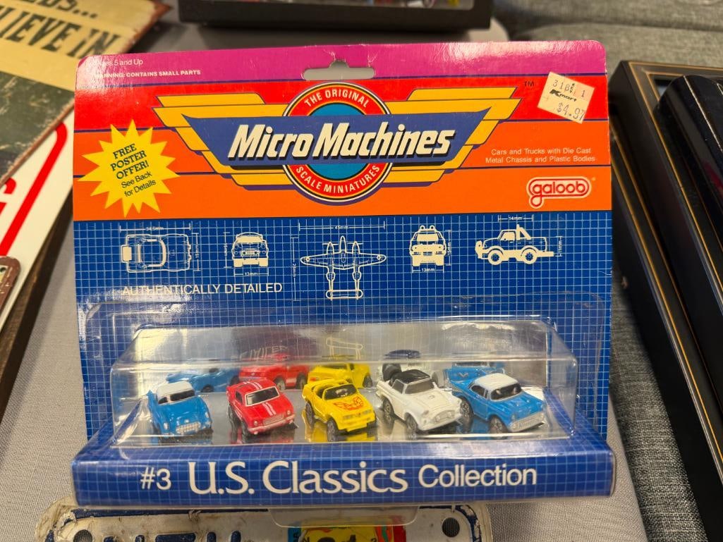 MICRO MACHINES BY GALOOB SETS AND DOZENS OF MISC. MICRO MACHINES CARS AND PLANES - 4