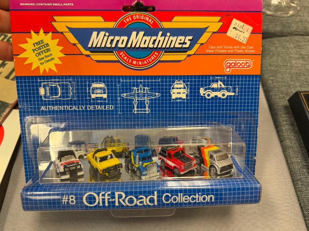 MICRO MACHINES BY GALOOB SETS AND DOZENS OF MISC. MICRO MACHINES CARS AND PLANES - 9