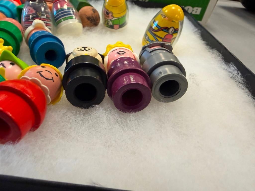 VINTAGE MID-1970'S FISHER PRICE LITTLE PEOPLE AND HASBRO WEEBLES TOYS - 6