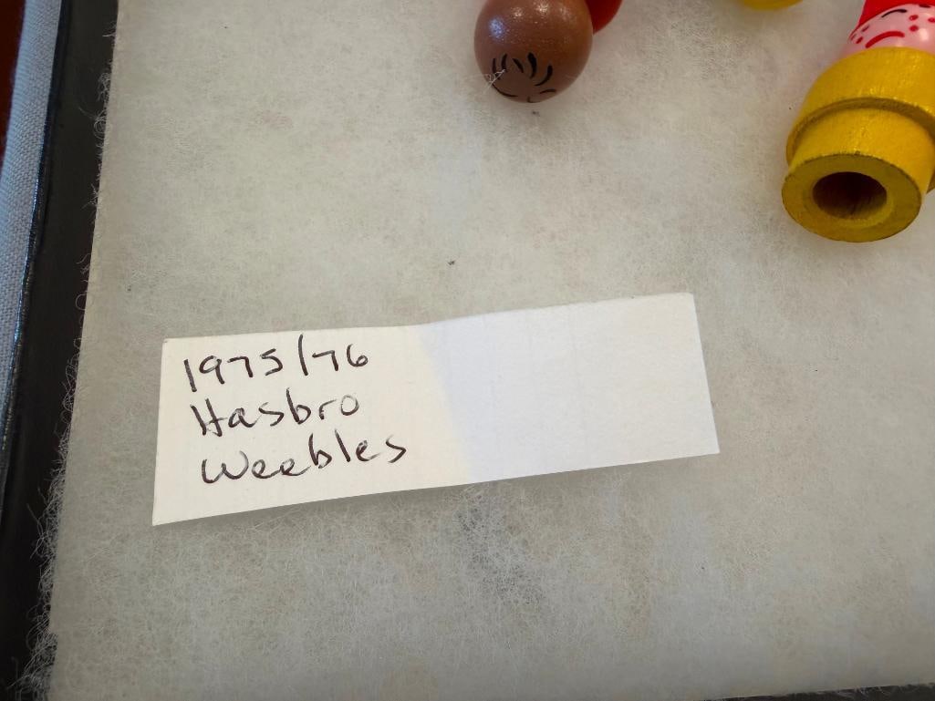 VINTAGE MID-1970'S FISHER PRICE LITTLE PEOPLE AND HASBRO WEEBLES TOYS - 9