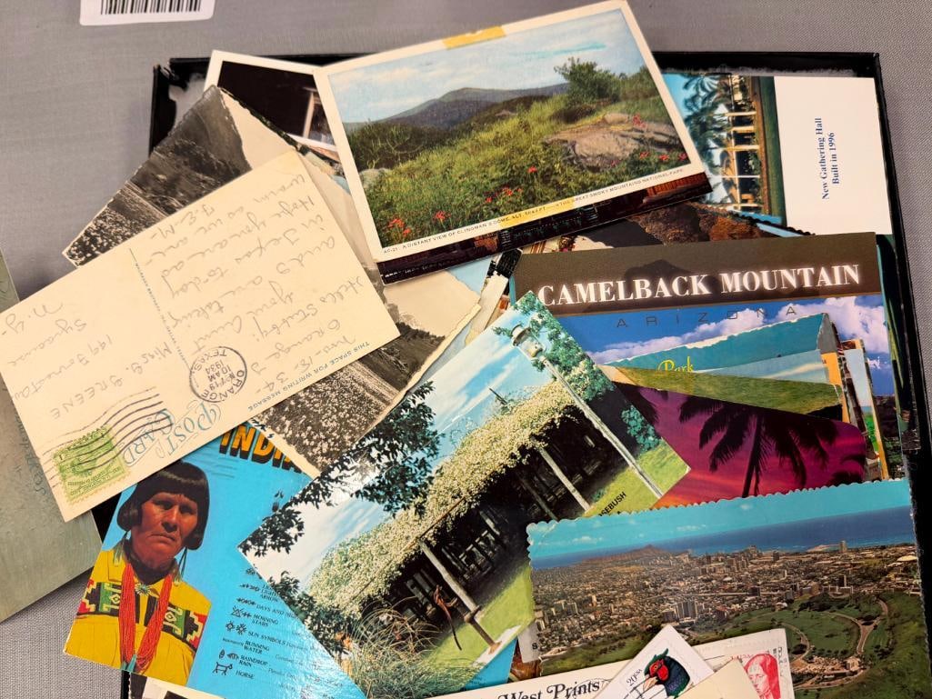 ASSORTED VINTAGE POSTCARDS FROM ALL OVER THE WORLD - 12