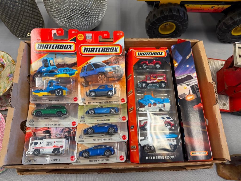 SEVEN NEW MATCHBOX DIECAST CARS BY MATTEL AND FIVE SETS OF MATCHBOX CARS INCLUDING MBX MARINE RES... - 3