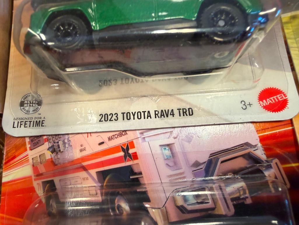 SEVEN NEW MATCHBOX DIECAST CARS BY MATTEL AND FIVE SETS OF MATCHBOX CARS INCLUDING MBX MARINE RES... - 6