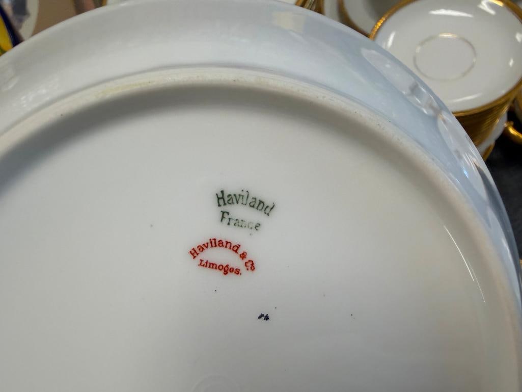 67 PIECES OF HAVILAND FRANCE LIMOGES MARQUIS PATTERN CHINA - 12