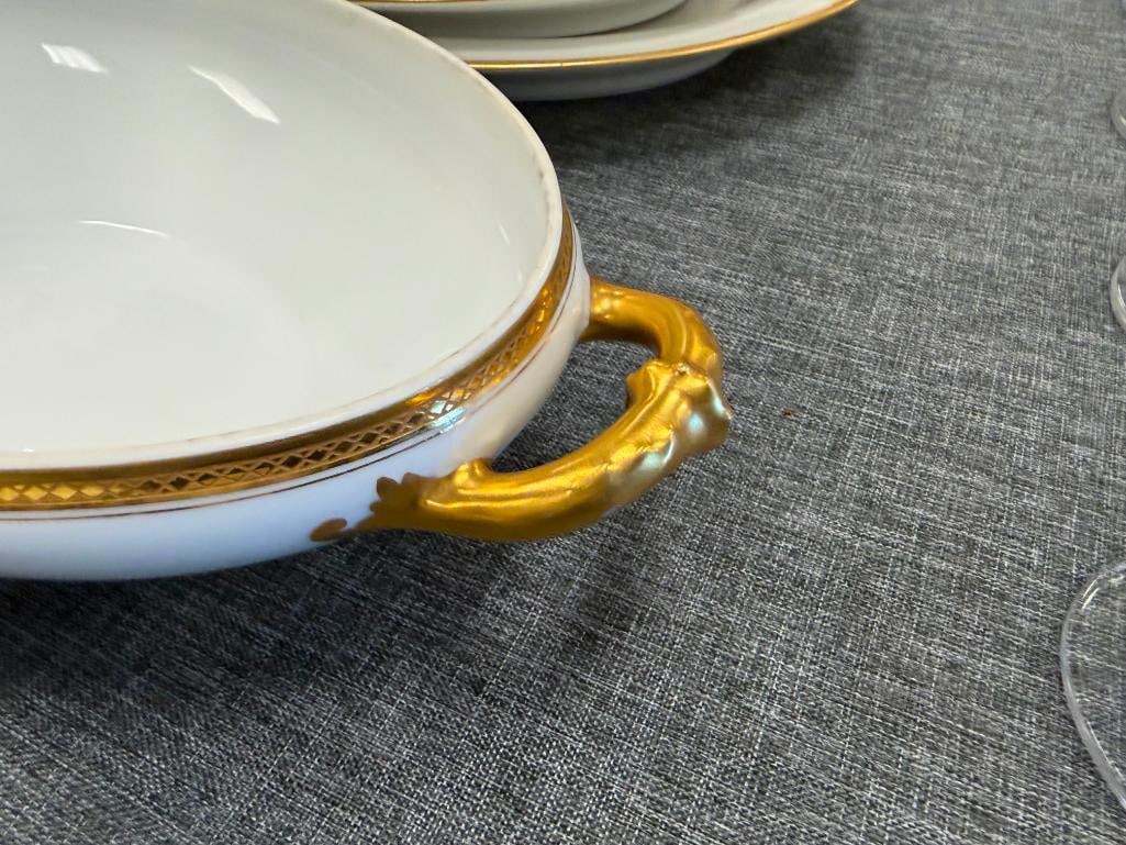 67 PIECES OF HAVILAND FRANCE LIMOGES MARQUIS PATTERN CHINA - 17