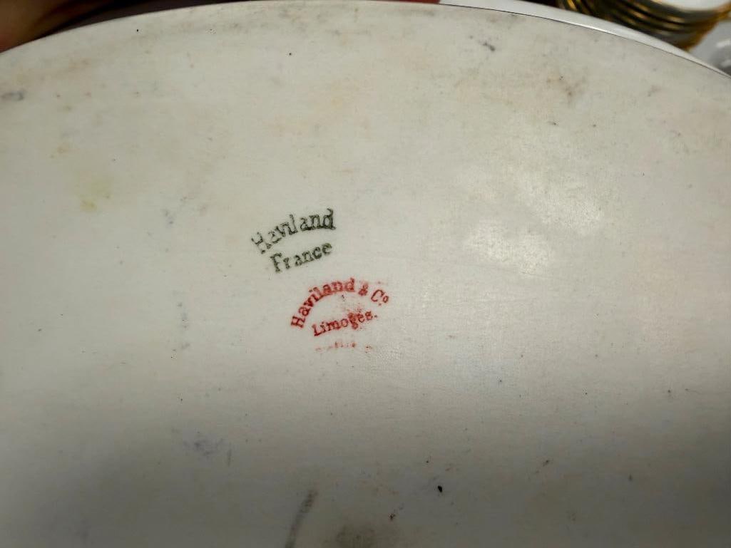 67 PIECES OF HAVILAND FRANCE LIMOGES MARQUIS PATTERN CHINA - 5