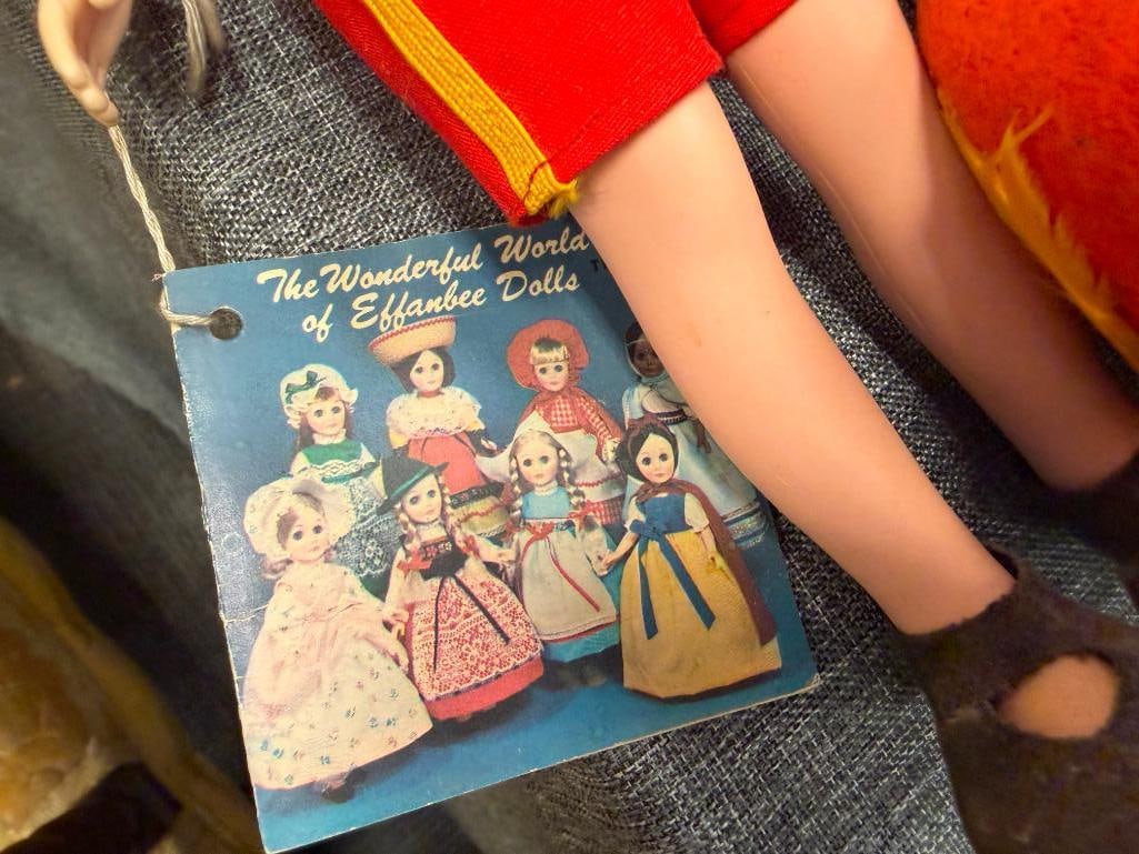 ASSORTED COLLECTIBLE DOLLS INCLUDING MOSTLY PINOCCHIO, STORYLAND COLLECTION, MADAME ALEXANDER, ETC. - 13