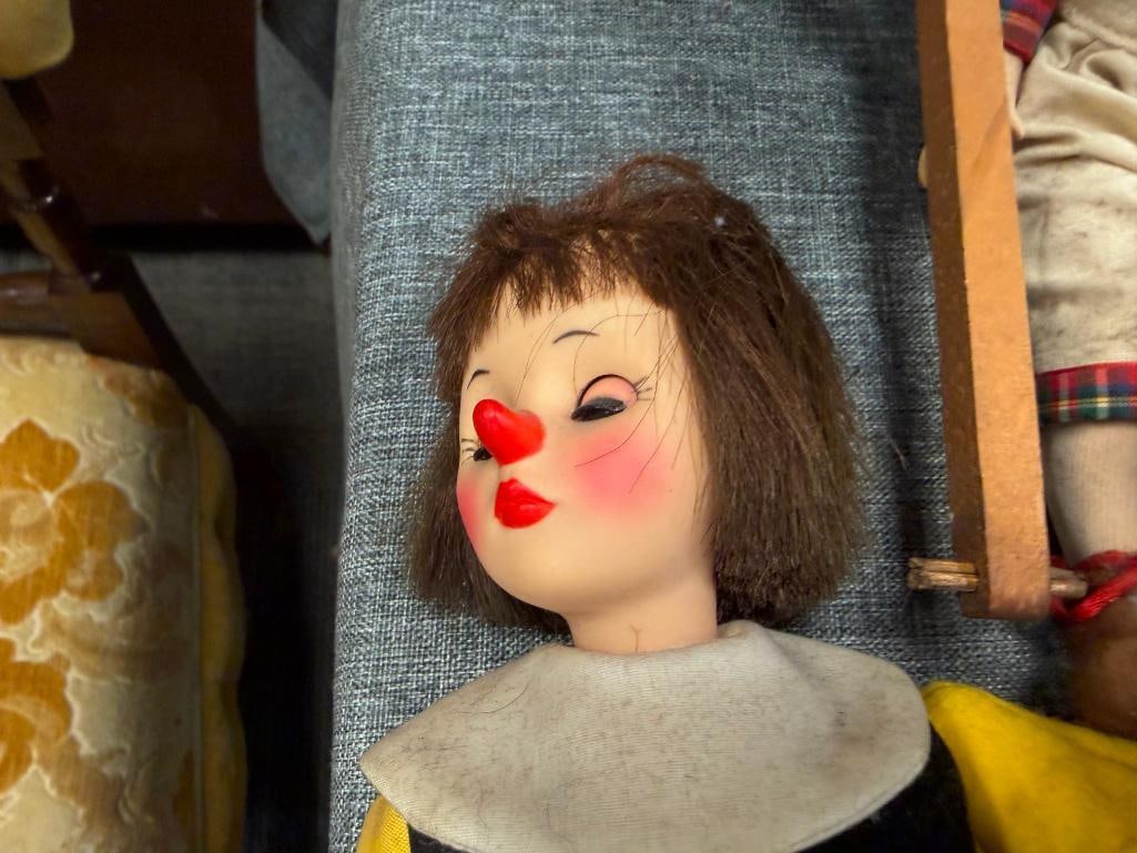 ASSORTED COLLECTIBLE DOLLS INCLUDING MOSTLY PINOCCHIO, STORYLAND COLLECTION, MADAME ALEXANDER, ETC. - 7