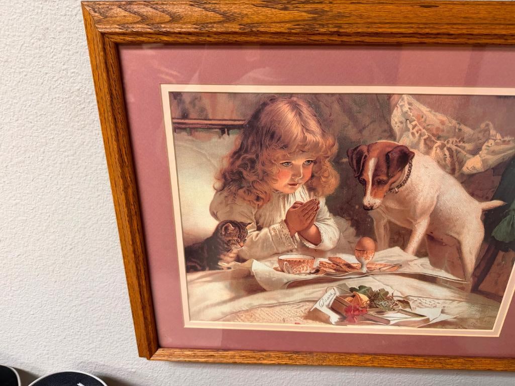 " SUSPENSE " PRINT BY BRITISH ARTIST CHARLES BURTON BARBER - 4
