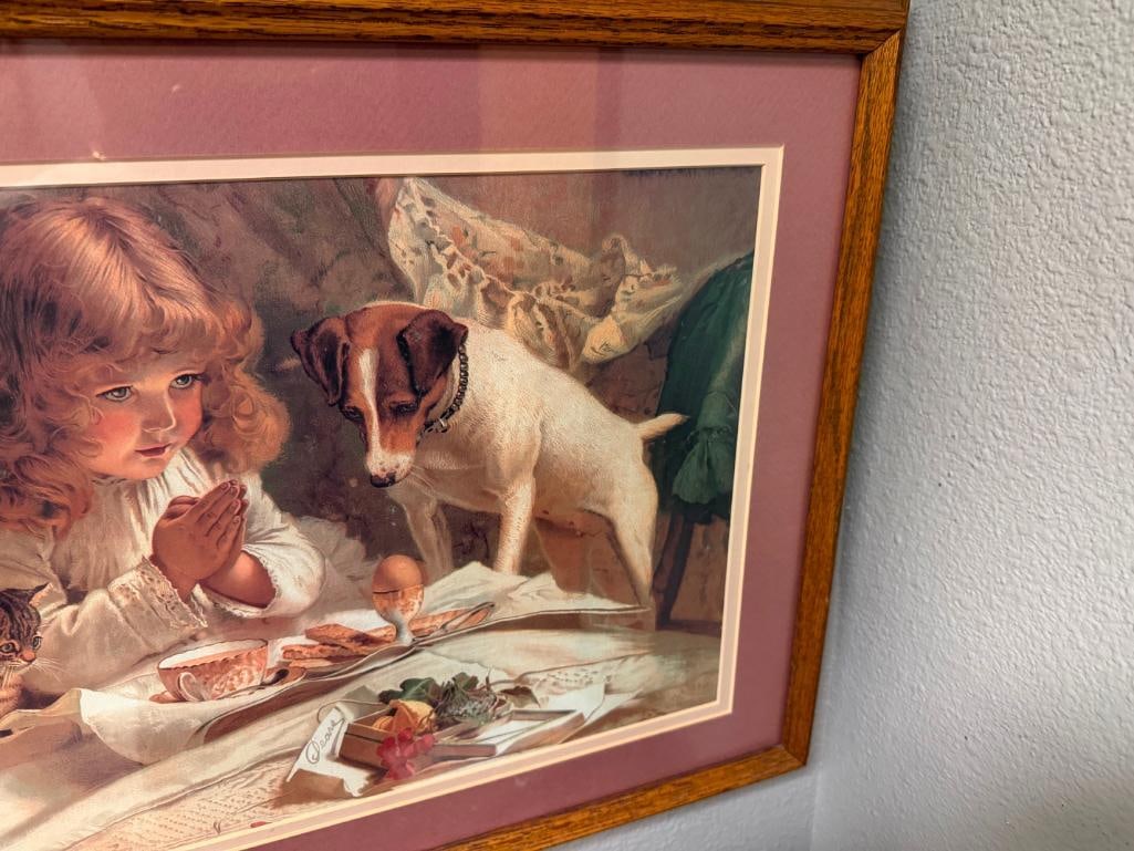 " SUSPENSE " PRINT BY BRITISH ARTIST CHARLES BURTON BARBER - 5